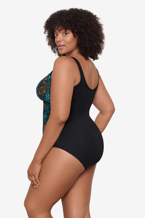 MiracleSuit Flor De Mare Oceanus Plus Size One Piece Swimsuit